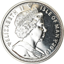 Coin, Isle of Man, Crown, 2010, Pobjoy Mint, Boxe, MS(63), Cupro-nickel