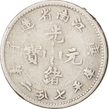 China, KIANGNAN, Kuang-hs, 10 Cents, 1900, EF(40-45), Silver, KM:142a.4