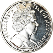 Coin, Isle of Man, Crown, 2010, Pobjoy Mint, Cyclisme, MS(63), Cupro-nickel