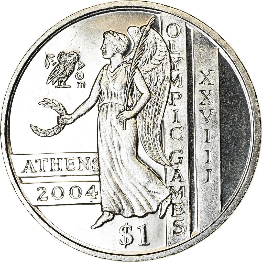 Coin, Sierra Leone, Dollar, 2003, British Royal Mint, Jeux Olympiques d'Athènes