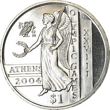 Coin, Sierra Leone, Dollar, 2003, British Royal Mint, Jeux Olympiques d'Athènes