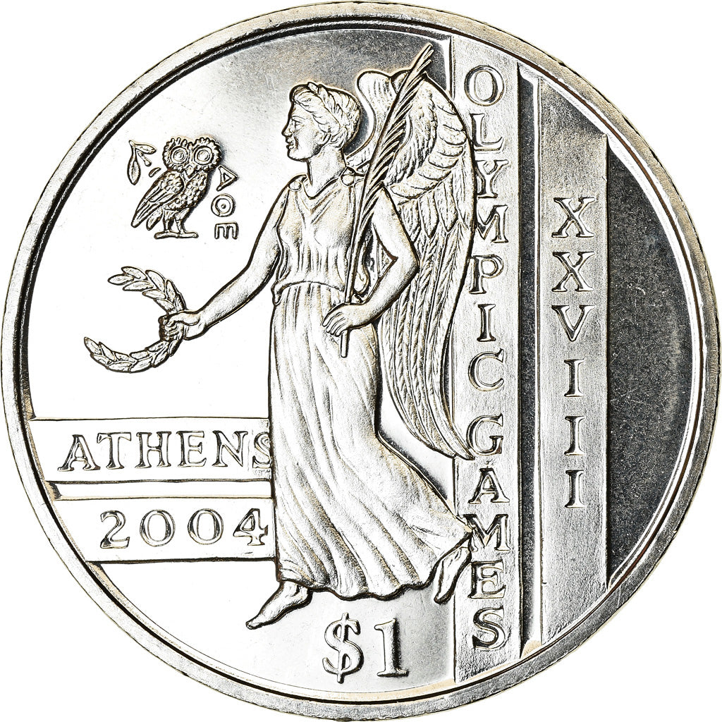 Coin, Sierra Leone, Dollar, 2003, British Royal Mint, Jeux Olympiques d'Athènes