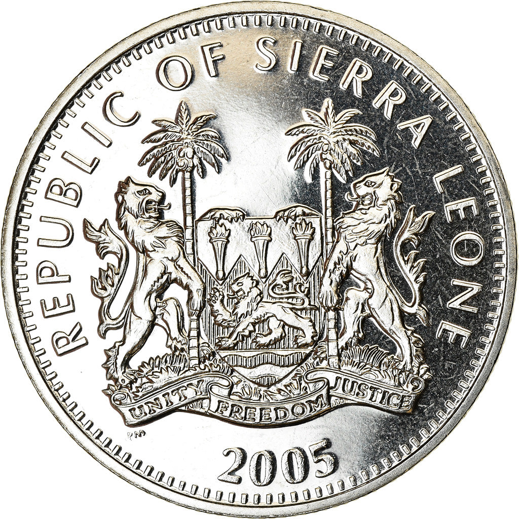 Moneda, Sierra Leona, Dollar, 2005, British Royal Mint, Bataille d'Angleterre