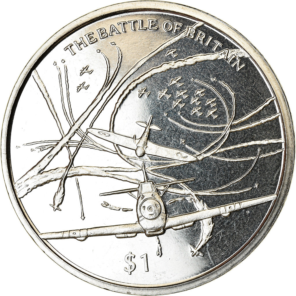 Moneda, Sierra Leona, Dollar, 2005, British Royal Mint, Bataille d'Angleterre