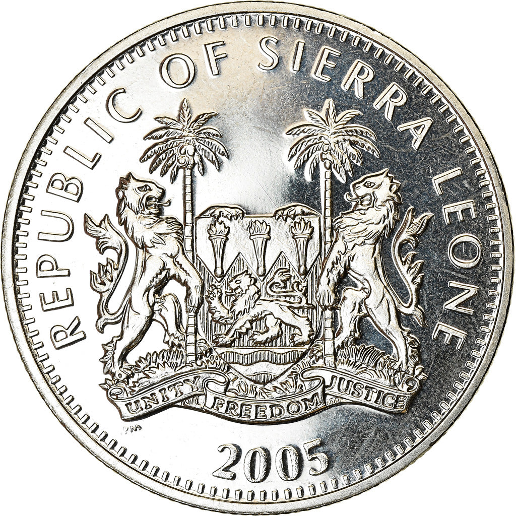 Moneda, Sierra Leona, Dollar, 2005, British Royal Mint, Bataille d'Angleterre