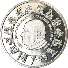 Coin, Sierra Leone, Dollar, 2005, British Royal Mint, Pape Jean Paul II, MS(63)