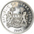 Moeda, Serra Leoa, Dollar, 2005, British Royal Mint, Pape Benoit XVI, MS(63)