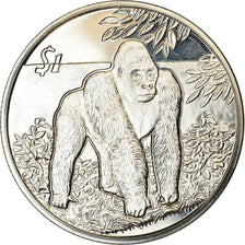 Coin, Sierra Leone, Dollar, 2005, British Royal Mint, Gorille des montagnes