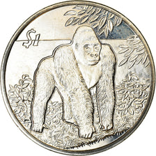 Coin, Sierra Leone, Dollar, 2005, British Royal Mint, Gorille des montagnes