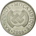 Munten, Mozambique, 5 Meticais, 2006, ZF+, Nickel plated steel, KM:139
