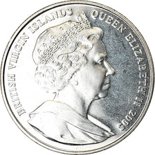Coin, BRITISH VIRGIN ISLANDS, Dollar, 2005, Franklin Mint, Horatio Nelson