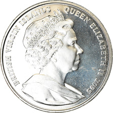 Moneta, ISOLE VERGINI BRITANNICHE, Dollar, 2005, Franklin Mint, V.E Day, SPL