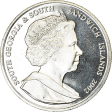 Munten, Zuid Georgia en de Zuidelijke Sandwich Eilanden, 2 Pounds, 2002, Lady
