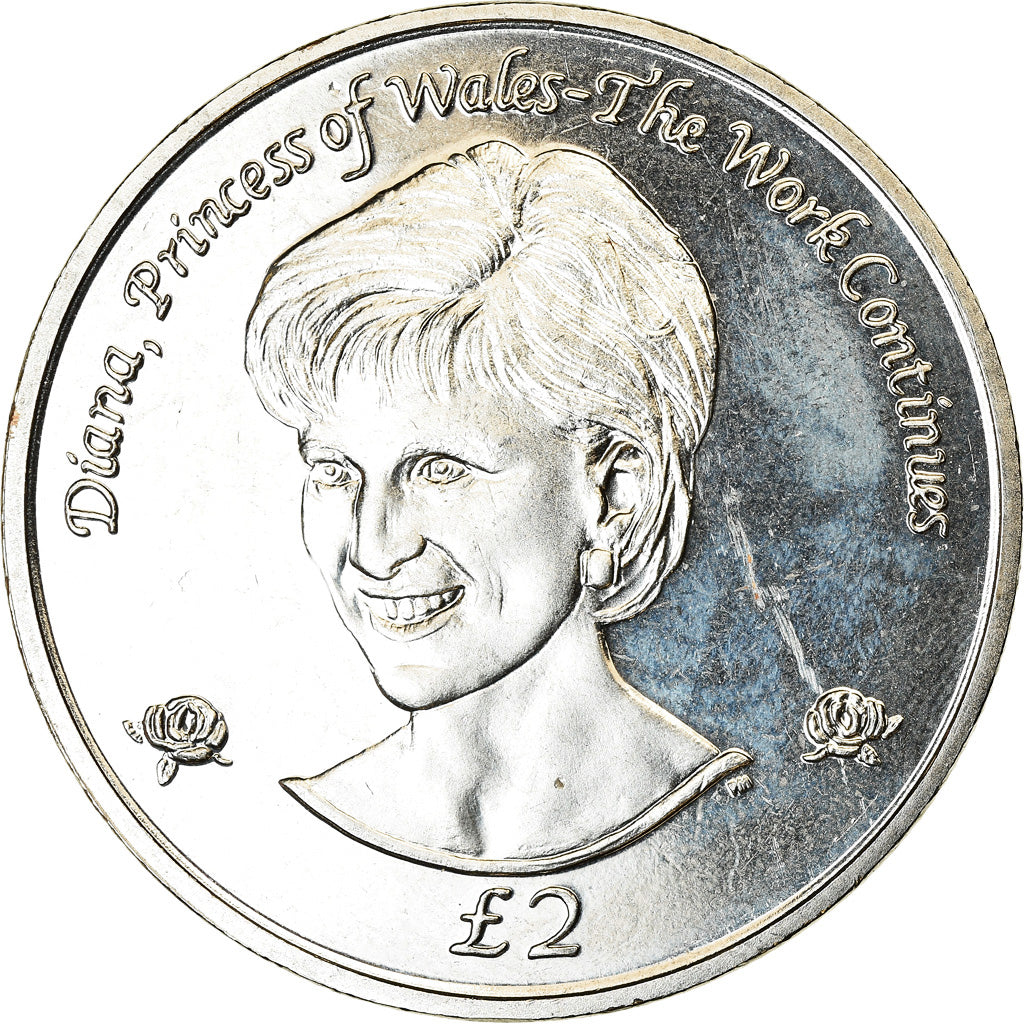 Munten, Zuid Georgia en de Zuidelijke Sandwich Eilanden, 2 Pounds, 2002, Lady