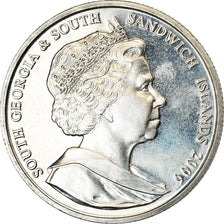 Coin, South Georgia and the South Sandwich Islands, 2 Pounds, 2006, Pingouin