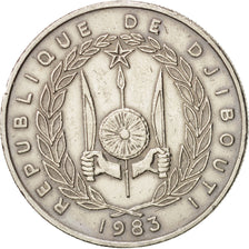 Coin, Djibouti, 50 Francs, 1983, Paris, AU(50-53), Copper-nickel, KM:25