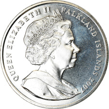 Coin, Falkland Islands, 2 Pounds, 2007, Lady Diana - Princesse de Galles