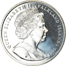 Coin, Falkland Islands, 2 Pounds, 2007, Lady Diana - Princesse de Galles