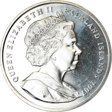 Coin, Falkland Islands, 2 Pounds, 2007, Lady Diana - Princesse de Galles