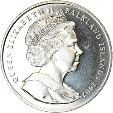 Monnaie, Falkland Islands, 2 Pounds, 2007, 20ème anniversaire de la pêche