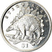 Coin, Sierra Leone, Dollar, 2006, British Royal Mint, Dinosaures - Stégosaure