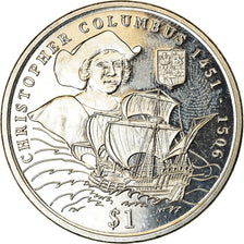 Coin, Sierra Leone, Dollar, 2006, British Royal Mint, Christophe Colomb, MS(63)