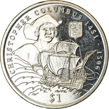 Moneda, Sierra Leona, Dollar, 2006, British Royal Mint, Christophe Colomb, SC
