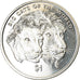 Coin, Sierra Leone, Dollar, 2001, British Royal Mint, Félins - Lion, MS(63)