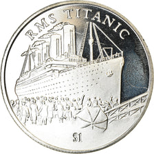 Münze, Sierra Leone, Dollar, 2002, British Royal Mint, RMS Titanic, UNZ