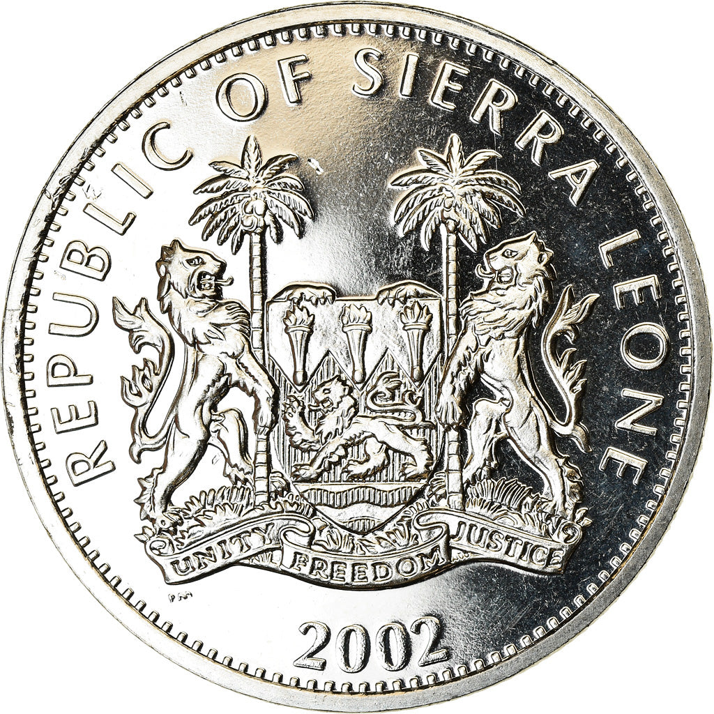Münze, Sierra Leone, Dollar, 2002, British Royal Mint, RMS Titanic, UNZ