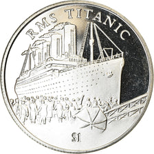 Coin, Sierra Leone, Dollar, 2002, British Royal Mint, RMS Titanic, MS(63)