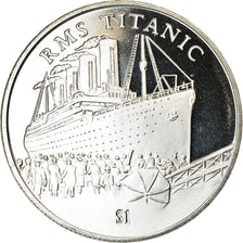 Coin, Sierra Leone, Dollar, 2002, British Royal Mint, RMS Titanic, MS(63)