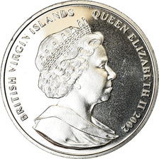 Moneta, BRYTYJSKIE WYSPY DZIEWICZE, Dollar, 2002, Franklin Mint, Sir  Walter