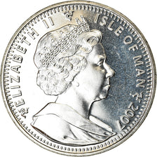 Coin, Isle of Man, Crown, 2007, Pobjoy Mint, Centenaire du scoutisme, MS(63)