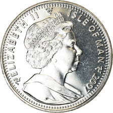 Monnaie, Isle of Man, Crown, 2007, Pobjoy Mint, Centenaire du scoutisme, SPL