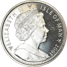 Coin, Isle of Man, Crown, 2007, Pobjoy Mint, Martin Frobisher, MS(63)