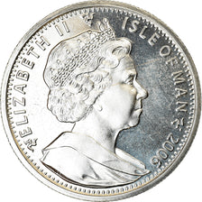 Coin, Isle of Man, Crown, 2006, Pobjoy Mint, Bataille de Waterloo - Duc de