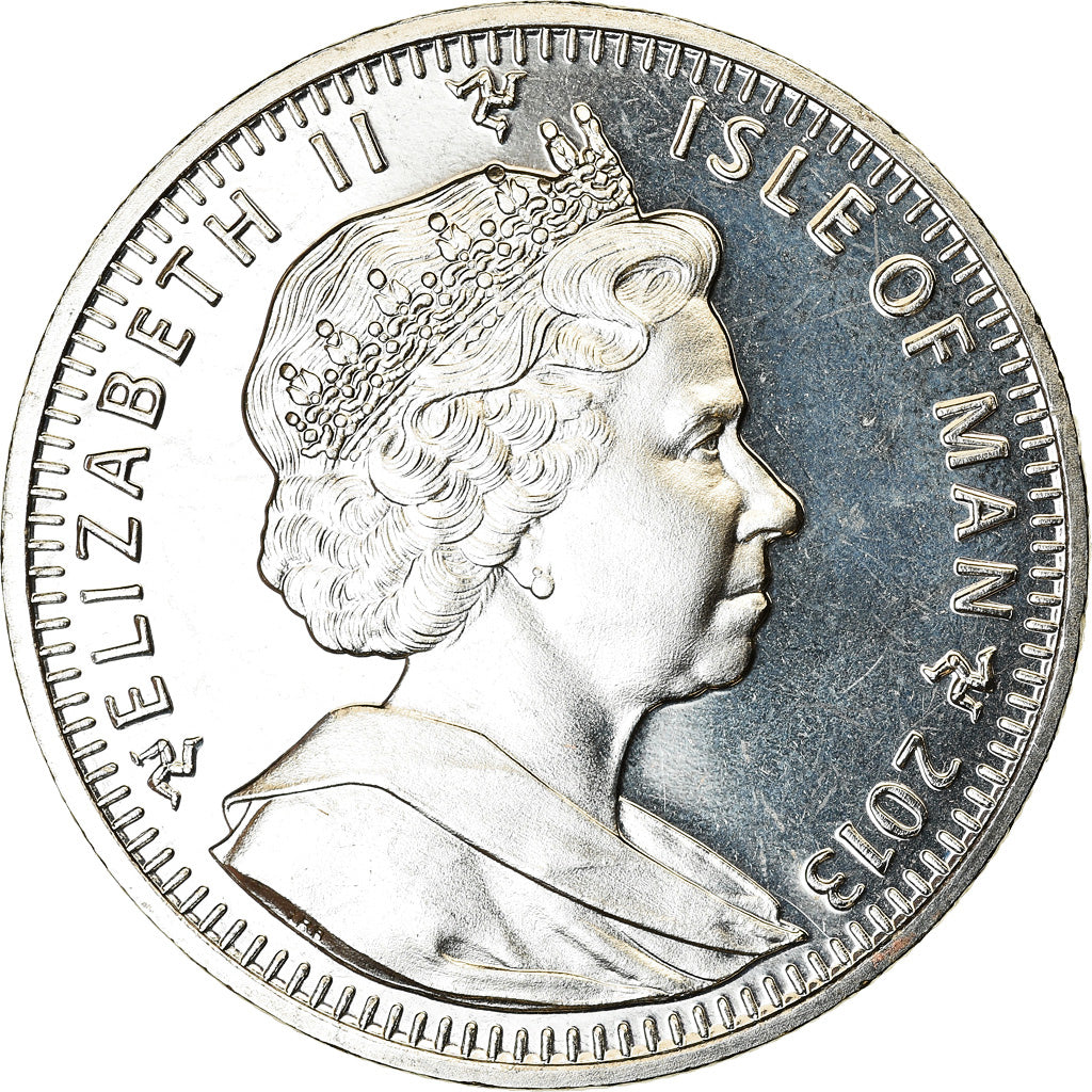 Coin, Isle of Man, Crown, 2013, Pobjoy Mint, 50ème anniversaire du