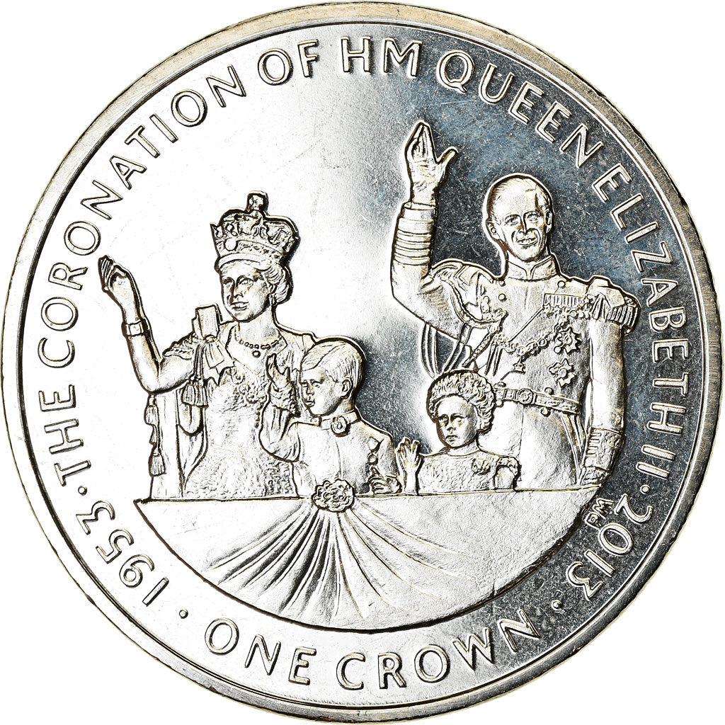 Coin, Isle of Man, Crown, 2013, Pobjoy Mint, 50ème anniversaire du