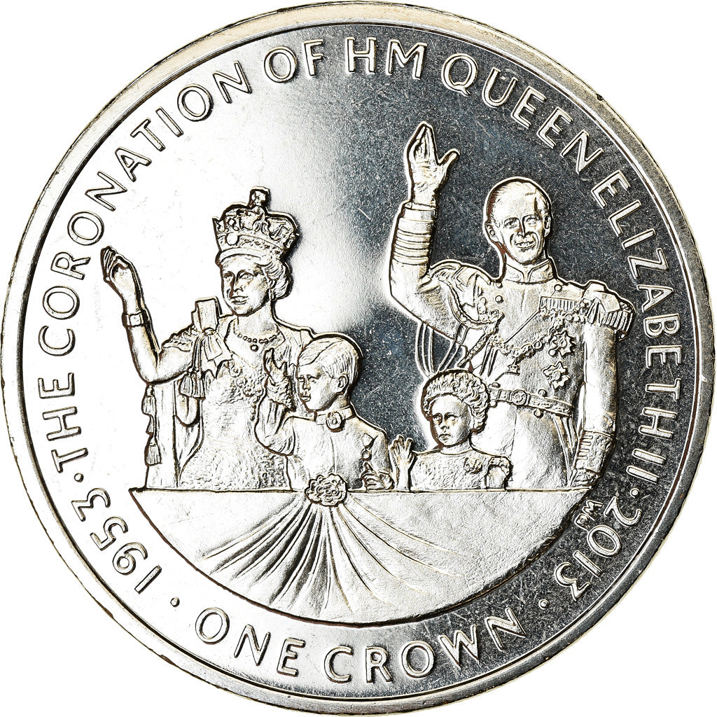 Coin, Isle of Man, Crown, 2013, Pobjoy Mint, 50ème anniversaire du