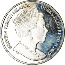 Coin, BRITISH VIRGIN ISLANDS, Dollar, 2019, Franklin Mint, Poisson porc-épic