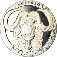 Coin, Sierra Leone, Dollar, 2019, British Royal Mint, Bison, MS(63)