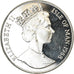 Monnaie, Isle of Man, Elizabeth II, Crown, 1988, Pobjoy Mint, Le chat "Manx"