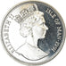 Monnaie, Isle of Man, Elizabeth II, Crown, 1991, Pobjoy Mint, Chat norvégien