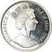 Monnaie, Isle of Man, Elizabeth II, Crown, 1992, Pobjoy Mint, Chat siamois, SPL
