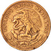 Mexico, 20 Centavos, 1960, Mexico City, EF(40-45), Bronze, KM:440