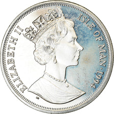 Coin, Isle of Man, Elizabeth II, Crown, 1994, Pobjoy Mint, Chat Japanese