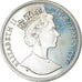 Coin, Isle of Man, Elizabeth II, Crown, 1994, Pobjoy Mint, Chat Japanese