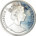 Coin, Isle of Man, Elizabeth II, Crown, 1994, Pobjoy Mint, Chat Japanese