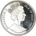 Coin, Isle of Man, Elizabeth II, Crown, 1995, Pobjoy Mint, Chat turc, MS(63)